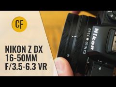 Nikon Z DX 16-50mm f/3.5-6.3 VR Lens - Kit Box