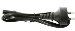 1m IEC C7 Power Cable Female Socket to 240V Mains Plug