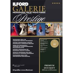 Ilford Galerie Premium Duo Matt 200gsm A4 50 Sheets
