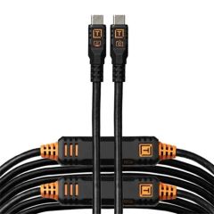 Tether Tools TetherPro Optima 10G USB-C 9-4m Straight To Straight - Black - CUC31G2-BLK