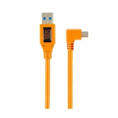 Tether Tools Tetherpro USB 2 To Mini 5-Pin Right Angle 50cm Hi-Vis Orange CU51RT02-ORG