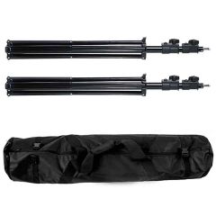 Xlite Twin 2.8m Steel Air Cushioned Stand Set With Bag