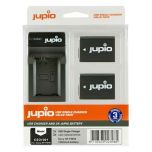 2 x Jupio Sony NP-FW50 Batteries + Single Charger Kit