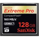 SanDisk 128GB Extreme Pro Compact Flash CF 160MB/s Memory Card