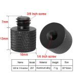 Adapter Screw 3/8 inch to 1/4 inch Z57
