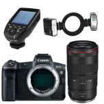 Canon EOS R Camera + RF 100mm f/2.8L + Godox MF12-2 + XProIIC Dentist Kit