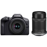 Canon EOS R100 Mirrorless with RF-S 18-45mm + 55-210mm IS STM Lenses