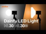 Godox ML30BI Bi-Colour LED Light Inc Reflector
