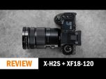 Fujifilm X-H2S Body + XF 18-120mm F4 LM PZ WR Lens