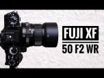 Fujifilm XF 50mm f/2 R WR Lens - Silver 