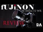 Fujifilm XF 50mm f/2 R WR Lens - Black 