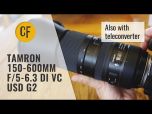Tamron 150-600mm F/5-6.3 Di VC USD G2 Lens for Canon