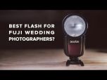 Godox V1 TTL Li-Ion Round Camera Flash for Fujifilm