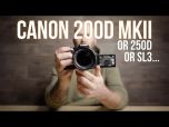 Canon 200D Mark II Camera + 18-55mm IS STM Lens Kit