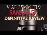 Samyang V-AF 35mm T1.9 Sony FE Cine Lens