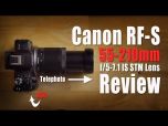 Canon RF-S 55-210mm f/5-7.1 IS STM Lens  - White Box