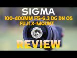 Sigma 100-400mm F5-6.3 DG DN OS C Lens for Fujifilm X