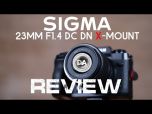 Sigma AF 23mm F/1.4 DC DN C Lens for Fujifilm X
