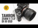 Tamron 35mm F/2.8 Di III OSD M1:2 Lens for Sony - Fixed Focus Lens