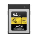 Lexar 64GB Gold Series Professional CFexpress Type B Memory Card