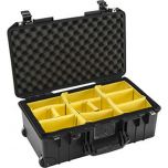 Pelican 1535 Air Case Black With Padded Dividers