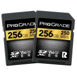 ProGrade Digital 256GB SDXC UHS-II V60 250R Memory Card Twin Pack