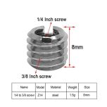 Reducing Adapter Screw 3/8 inch to 1/4 inch Z14