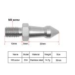 Stainless Steel Replacement Tripod Spike M8 S04