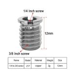 Tall Reducing Adapter Screw 3/8 inch to 1/4 inch Z17
