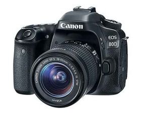 Canon 80D + Canon 18-55mm IS STM Lens Kit