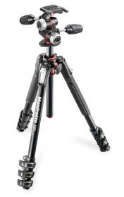 Manfrotto 190XPRO4 Tripod with MHXPRO-3W Head