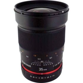 Samyang 35mm f/1.4 Wide-Angle US UMC Lens for Nikon