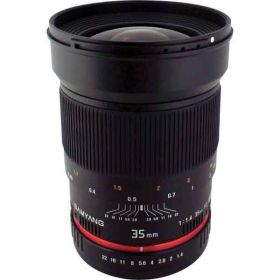 Samyang 35mm f/1.4 Wide-Angle US UMC Lens for Micro Four Thirds