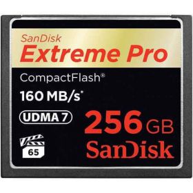 SanDisk 256GB Extreme Pro CompactFlash CF 160MBs Memory Card SDCFXPS-256G
