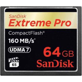 SanDisk 64GB Extreme Pro Compact Flash CF 160MB/s Memory Card SDCFXPS-064G