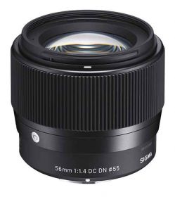 Sigma 56mm F1.4 DC DN C Lens for Sony