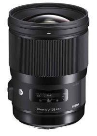 Sigma 28mm F1.4 DG HSM Art Lens for Canon