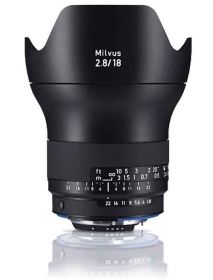 Zeiss Milvus 18mm f/2.8 ZE Lens for Canon
