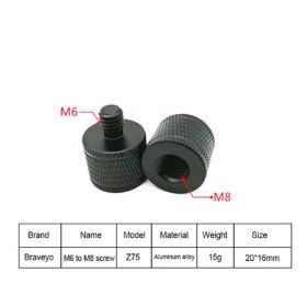 Camera Adapter Screw M6 to M8