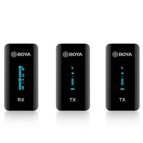 Boya BY-XM6-S2 Ultra Compact Dual-Channel Wireless Microphone