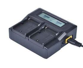 Dual Channel Battery Charger for Canon LP-E17