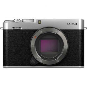 Fujifilm X-E4 Mirrorless Camera Body - Silver