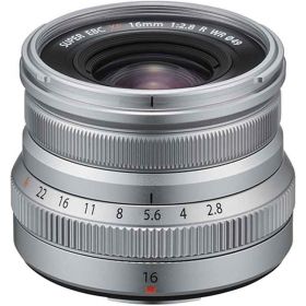 Fujifilm XF 16mm F2.8 R WR Lens - Silver