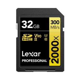 Lexar 32GB SD Professional 2000x UHS-II Memory Card