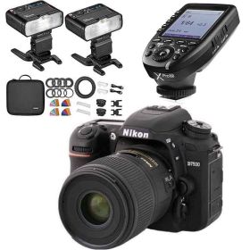Nikon D7500 + 60mm f/2.8G Macro Lens + MF12 Twin Flash + xProN - Dentist Kit