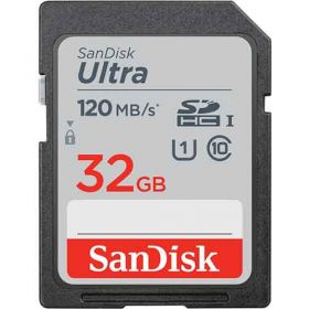 Sandisk 32GB Ultra SDHC 120mb/s Memory Card - SDSDUN4-032G
