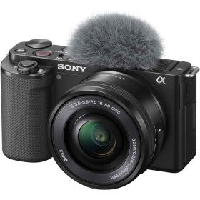 Sony ZV-E10 Camera + 16-50mm Lens - Black