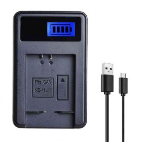 USB Battery Charger for Canon NB-11L Batteries - Compatible