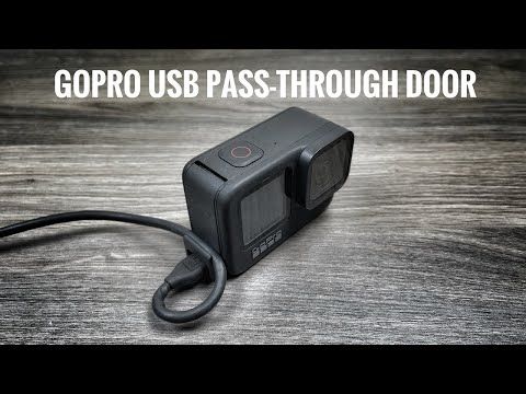 USB Pass-Through Door (HERO11 Mini Camera) - External Power Battery Door
