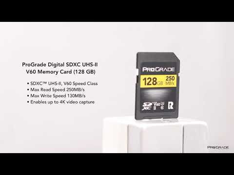 Purchase SDXC UHS-II, V60, 250R Memory Cards